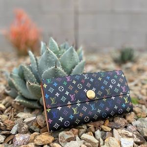 Louis Vuitton Multicolor Sarah Wallet